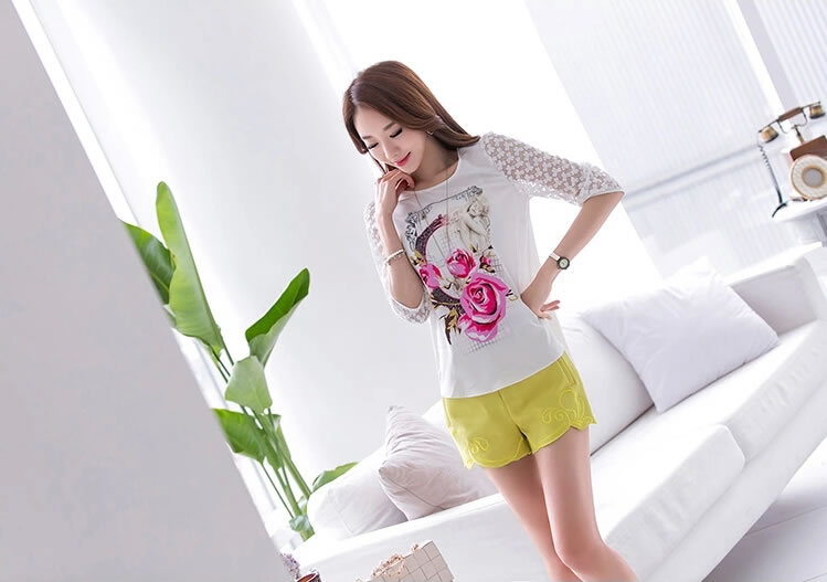 WT6140 Fashion Top White